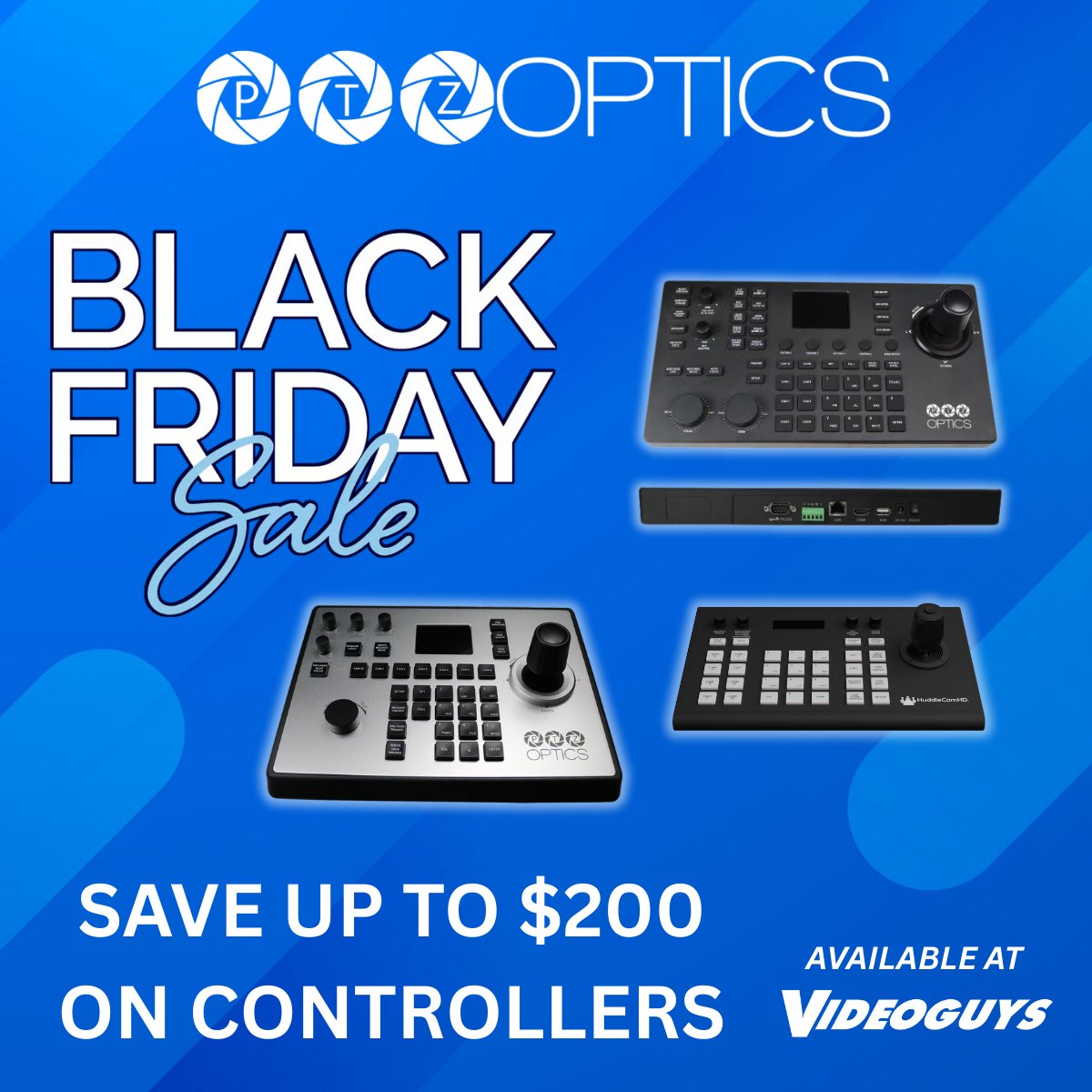 videoguys's tweet image. @ptzoptics dropped promo pricing on joystick controllers🎥
Get smooth camera movements, preset buttons, and actual control.

Learn more: ow.ly/5xav50Xx0lL
Valid Nov 20th to Dec 5th

#PTZOptics #PTZCamera #AVTech #LiveProduction #CreatorTool