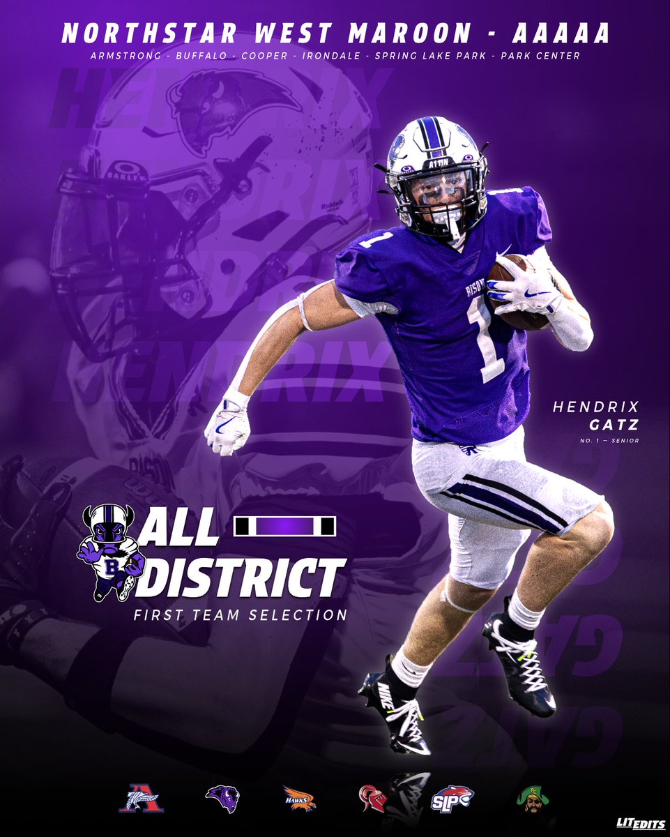 <a href="/HansPederson81/">Hans Pederson (2026)</a> <a href="/BHSBison/">Buffalo Bison</a> <a href="/BisonFBBoosters/">Buffalo Bison Football Boosters</a> <a href="/lakeconference_/">The Lake Conference Network</a> <a href="/laplante71/">Robert LaPlante</a> <a href="/LitEditsLLC/">LitEdits LLC</a> <a href="/GrantBenson08/">Grant Benson</a> First Team All-District

≫ Hendrix Gatz (SR)

#𝗔𝟙𝟙𝗜𝗡 🦬🏈