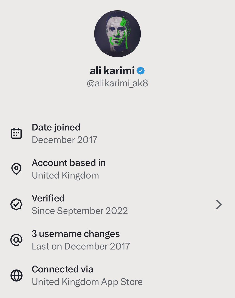 mirakh838's tweet image. در این #رشتو به موارد جالب و قابل تامل از مشخص شدن لوکیشن اکانت‌ها توسط توییتر پرداخته‌ام!

۱- علی کریمی که علی‌رغم حضور خودش در آمریکا اکانت میلیونی او توسط مستاجر در انگلستان اداره می‌شود