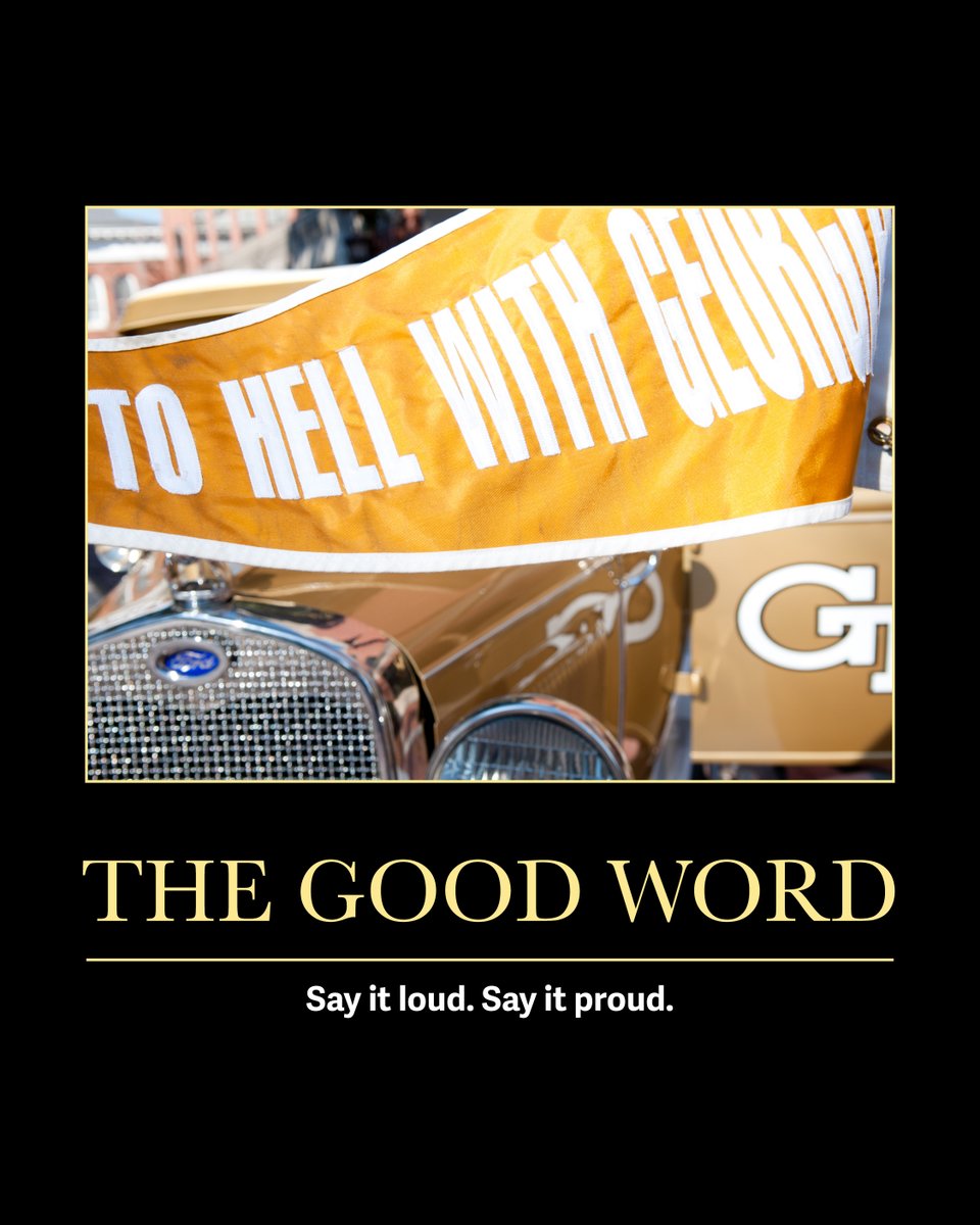 gtalumni's tweet image. Monday Motivation 🐝