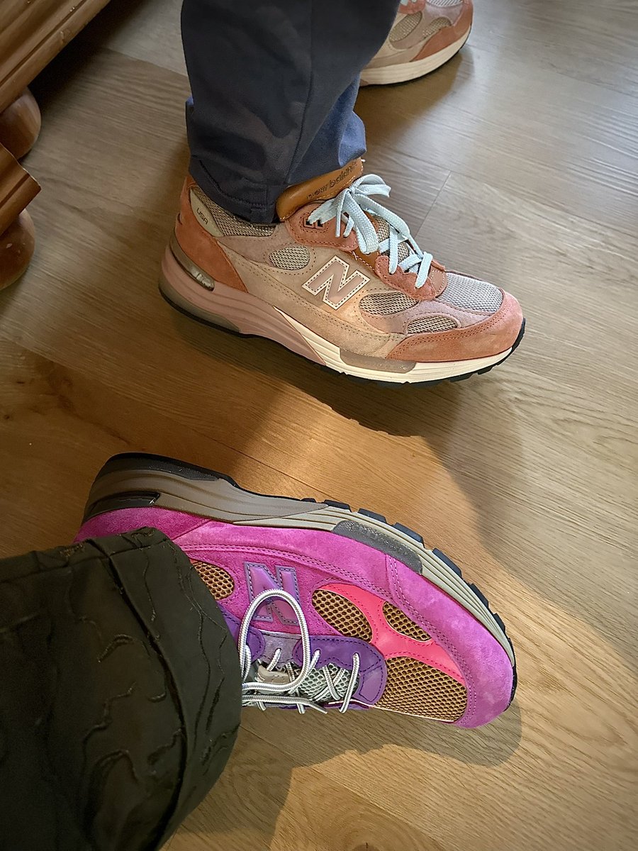 Lil’ bro pulled up to the early family Thanksgiving 🦃 and said-

 “Show me what ya got Big Bro!” 

Say Less 😮‍💨

🎙️ Where ya’ll at… Team <a href="/ActionBronson/">*JOHANN SEBASTIAN BACHLAVA THE DOCTOR*</a> or Team <a href="/JoeFreshgoods/">JFG</a> 

Either Way ya can’t go wrong and <a href="/newbalance/">New Balance</a> don’t miss with their gang‼️ 

#yoursneakersaredope #kotd