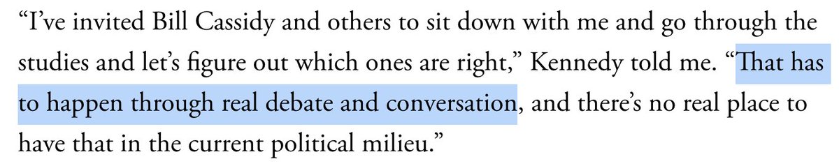 tsar_____bomba's tweet image. science does NOT work this way. RFK2 gives away the game here, in that he asserts he can bullshit his way to truth despite decades of science which can be verified by anyone willing to look.