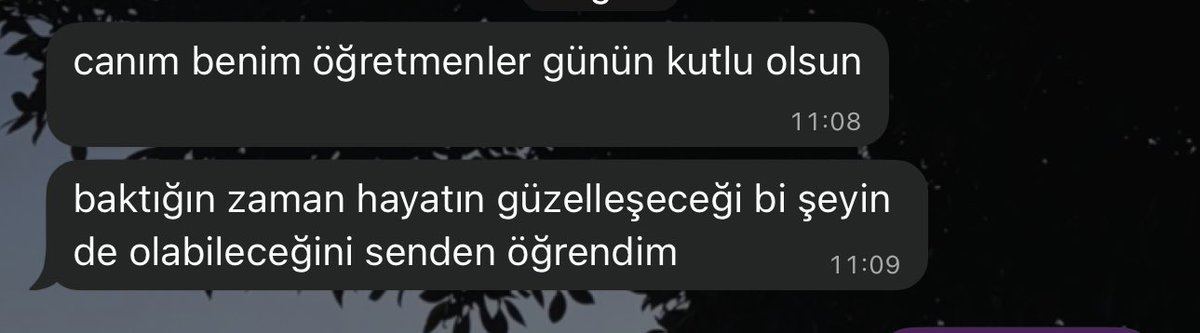 Biz de öğretmişiz bir şeyler.