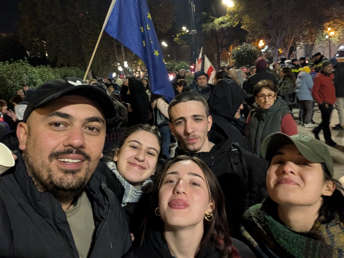 araddun's tweet image. They don’t ask permission.  
They build the future shoulder to shoulder 🇬🇪 #StandWithGeorgia #DefendDemocracy