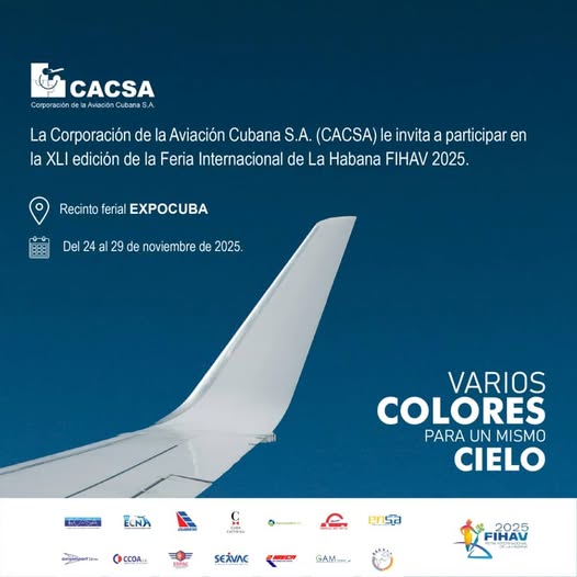 MitransCuba's tweet image. La 41 edición de la Feria Internacional de La Habana #FIHAV2025, constituye un importante evento comercial que promueve oportunidades de negocio, diálogo empresarial y cooperación internacional. #TransporteCuba presente.