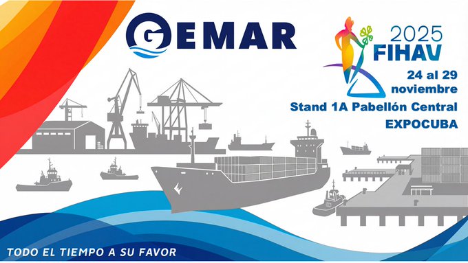 MitransCuba's tweet image. La 41 edición de la Feria Internacional de La Habana #FIHAV2025, constituye un importante evento comercial que promueve oportunidades de negocio, diálogo empresarial y cooperación internacional. #TransporteCuba presente.