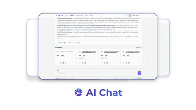 أفضل محرك بحث للباحثين  scinito.ai  المحرك يوفر أكثر من ٢٤٠ مليون ورقة بحثية في مختلف المجالات ومنها باللغة العربية (مميز جداً في هذه الجزئية)  يتيح الوصول الكامل للورقة البحثية والوصول إلى إليها من مصادر مختلفه ويوفر الاقتباسات

👇👇
