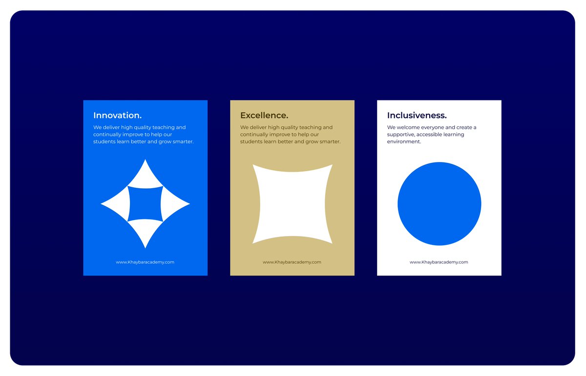 Currently working on the branding for Khaybar Academy, a modern Islamic learning institution that combines Qur’an education with digital skills.

Wrapping up the branding in a jiffy, then Website design and development will commence by me in  Framer😌.

Interesting iniit?