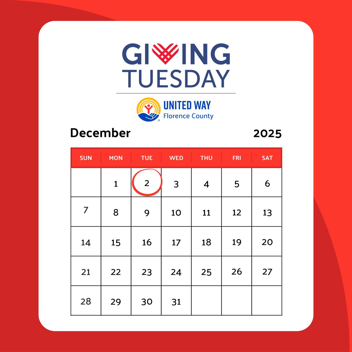 UW of Florence County tweet media