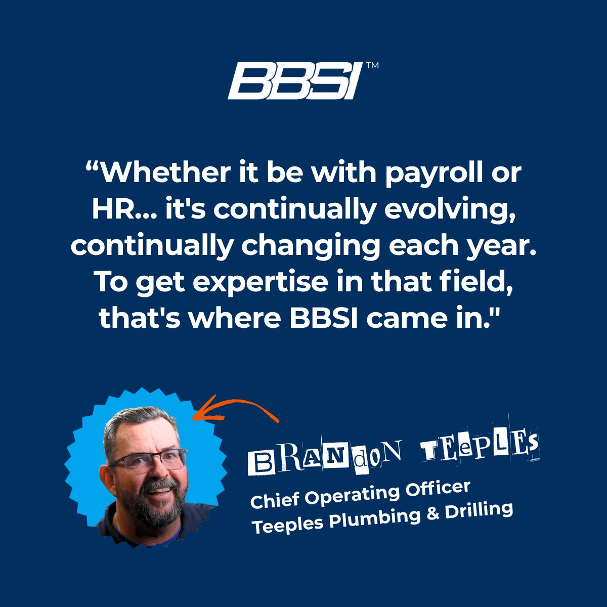 BBSI_PEO's tweet image. When things keep changing, expertise matters. Looking for a steady partner in a fast-moving world? We’re here: bbsi.cc/3SKQodl

#ClientSpotlight #BBSI