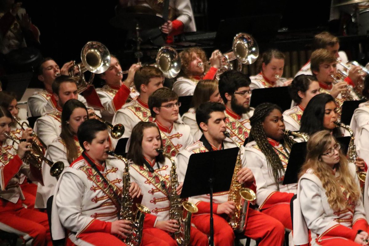 UNLArts's tweet image. It&apos;s showtime! Get your tickets now for the Cornhusker Marching Band Highlights Concert on Dec. 2 at 7:30pm in the Lied Center for Performing Arts. Come experience the sights and sounds of The Pride of All Nebraska. For more information, visit go.unl.edu/tnru. #UNLarts