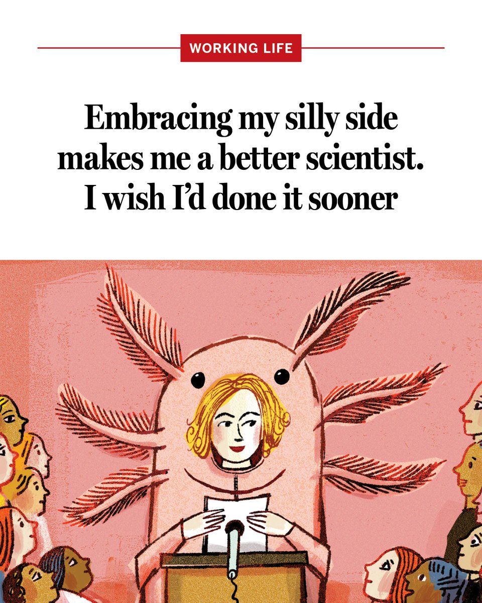 ScienceMagazine's tweet image. &quot;In the end, I have come to realize that being authentic at work is not a weakness, but rather a strength.&quot; #ScienceWorkingLife scim.ag/489m6bk