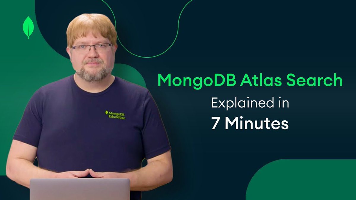 reisquarteu's tweet image. What Is #MongoDB #AtlasSearch? A Beginner&apos;s Guide: youtu.be/dHFz1w5M19g #DBMS #Databases #NoSQL