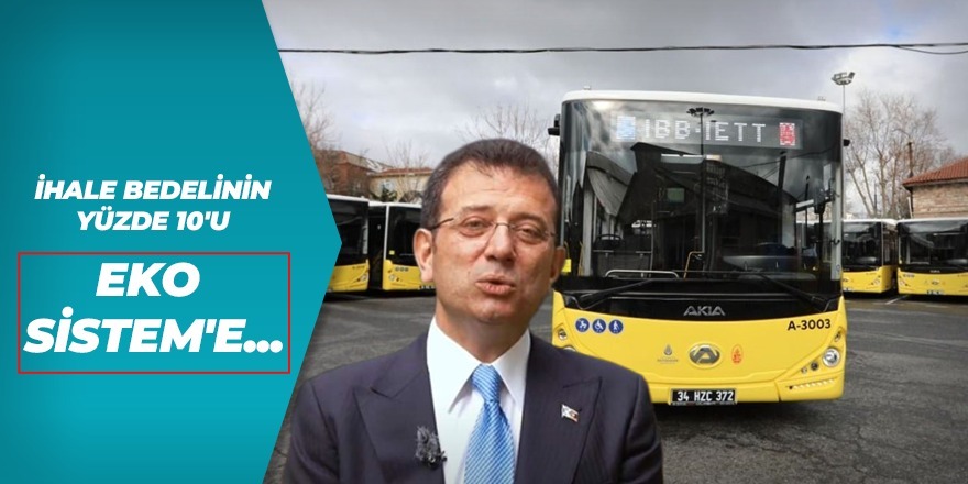 İmamoğlu Suç Örgütü iddianamesinde; İETT ihalelerinde, sözleşme bedelinin yüzde 10-12 oranında bir payın firmalardan istendiği, bu payın her hak ediş döneminde İmamoğlu Suç Örgütü yöneticilerine teslim edildiği belirlendi.
#SONDAKİKA
#EkoSistemHesapVeriyor 
#AdaleteGüveniyoruz