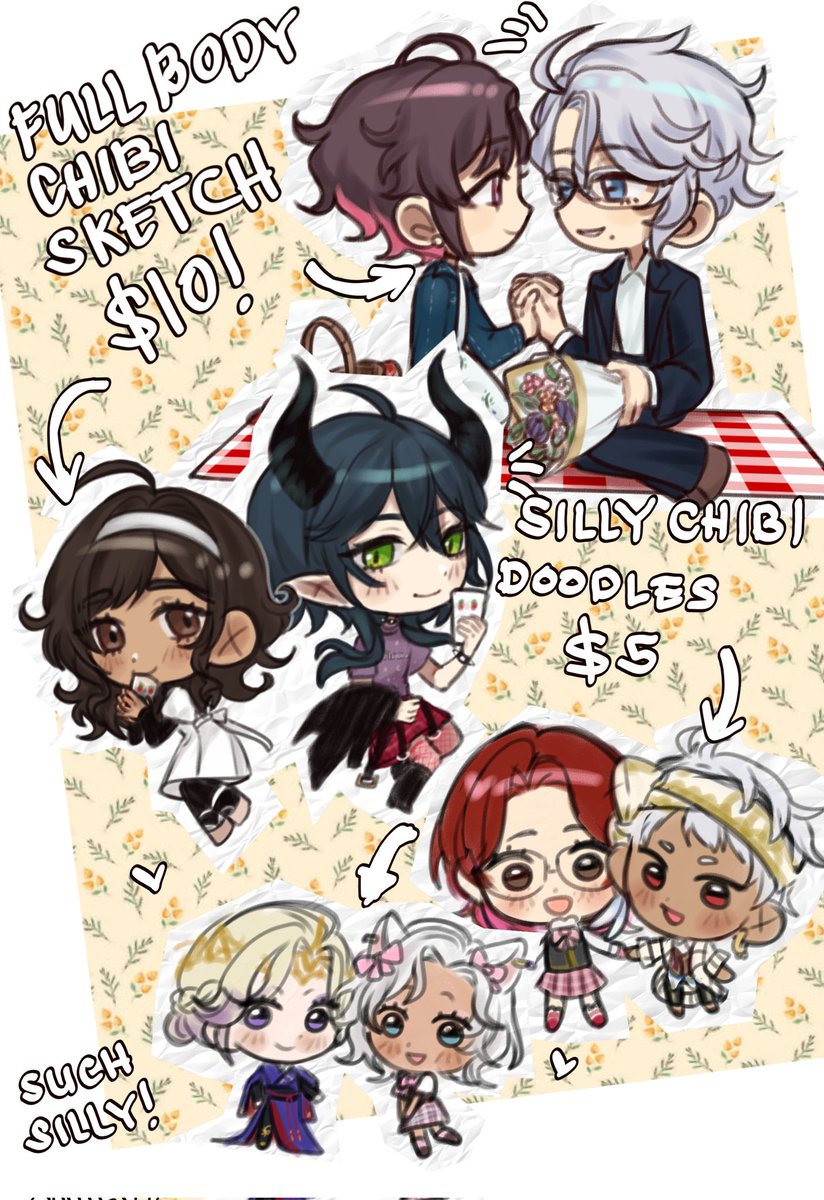 seitasaurus's tweet image. HII!!! since Christmas around the corner...🎄🎄
I&apos;m open again for another batch of sketch commissions!!
Send a DM if you&apos;re interested and shares are appreciated 🥹🙏!!

#commissionsopen #commissionopenph #Commission #AKONALANGPLS