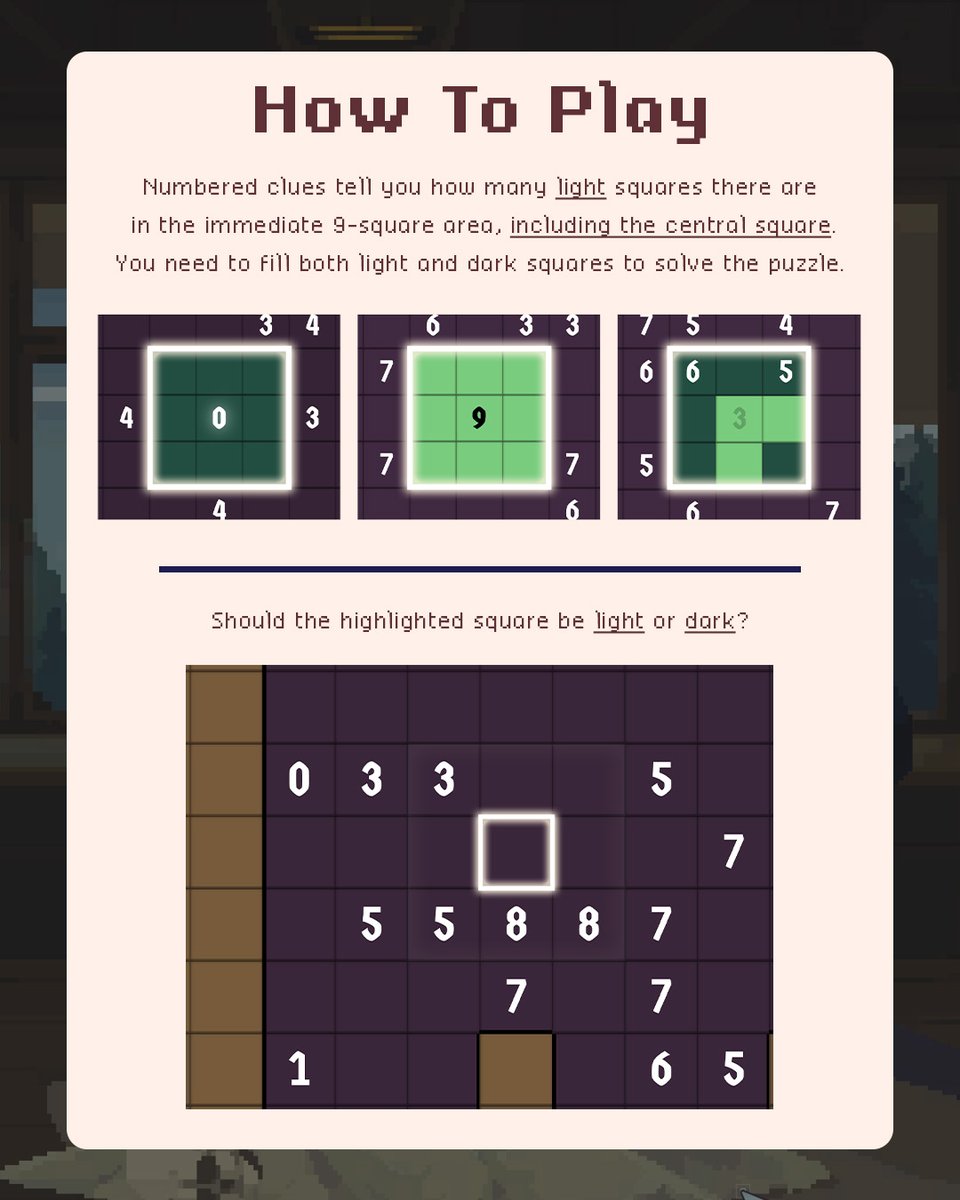 divide_plunder's tweet image. Who wants more PUZZLES? 🧩🧠

Mosaic of the Strange will be out soon… but in the meantime, here&apos;s something to whet your appetite! I&apos;ll post a puzzle every day at 12:00 GMT through the rest of this week.

See if you can solve them all! 👀

#indiegame #indiedev #gamedev #puzzle