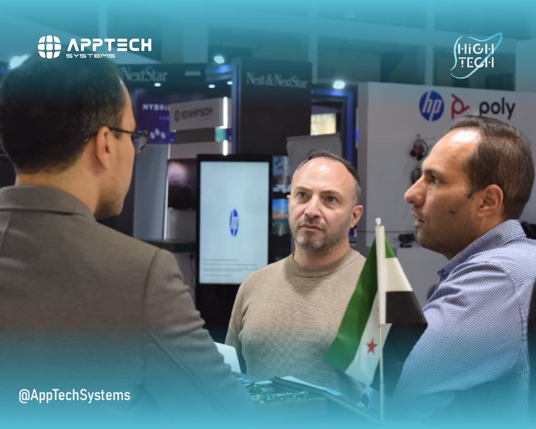ApptechSystems's tweet photo. ختام يوم مميز في جناح Apptech Systems ضمن معرض هايتك سوريا 2025، شهدنا خلاله زيارات رسمية وشركات وجهات تعليمية، إلى جانب تفاعل كبير من الزوار المهتمين بحلولنا التقنية. شكرًا لكل من شرفنا اليوم.

#HiTechSyria #ApptechSystems #Technology #DigitalTransformation https://t.co/sEflAK5YeH