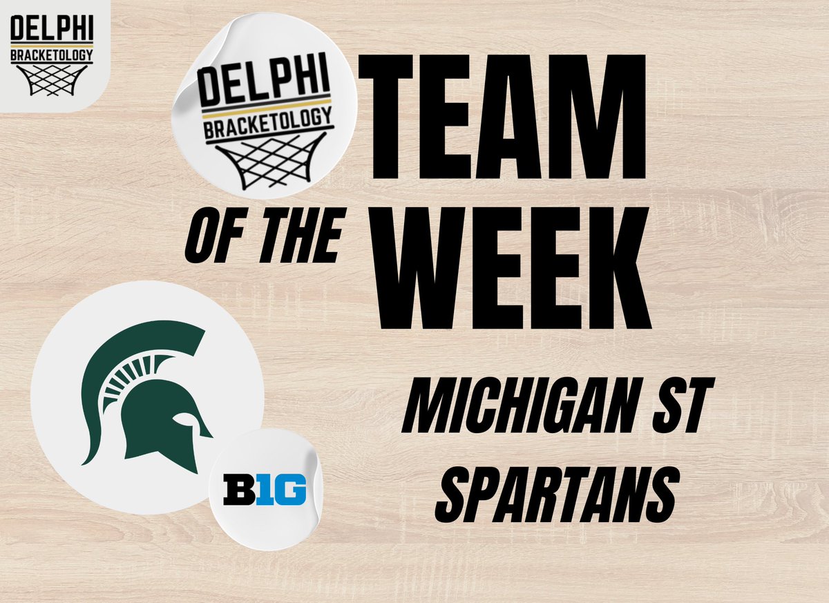 DelphiBrackets's tweet image. Team of the week