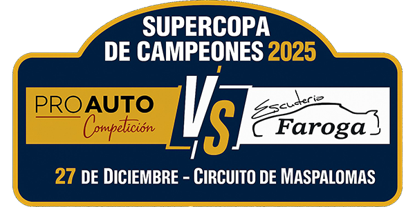 ProAuto Competición y Esc. Faroga
Publicados datos e inscripciones online de la Supercopa de Campeones 2025
vmrm.net