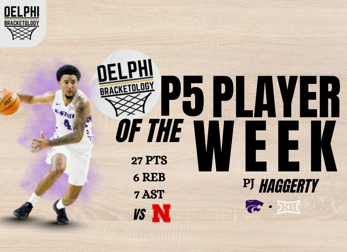 DelphiBrackets's tweet image. Player of the week