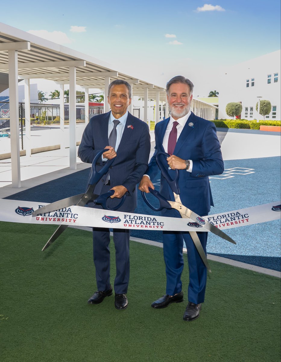 We did it! This past Friday, November 21, 2025, celebrated 9 years of relentless work put forth by our entire faculty, staff, and university leadership as we officially opened our new, state-of-the-art, K-12 lab school campus <a href="/ADHUS_FAUHS/">ADHUS & FAU HS</a> and <a href="/FloridaAtlantic/">Florida Atlantic University</a>!
<a href="/FAUpresident/">FAU President Adam Hasner</a>