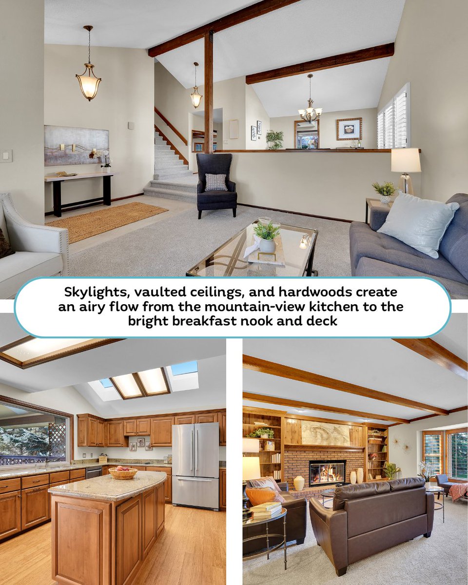 TheStellerGroup's tweet image. ✨ New Listing in Littleton! ✨
Breathtaking 4-bed, 3-bath home backing to open space! Vaulted ceilings, multiple decks, a serene backyard, and a finished rec room.

Full details: stellerrealestate.com/property-searc…

#LittletonCO #DenverRealEstate #DenverRealtors #BackyardOasis