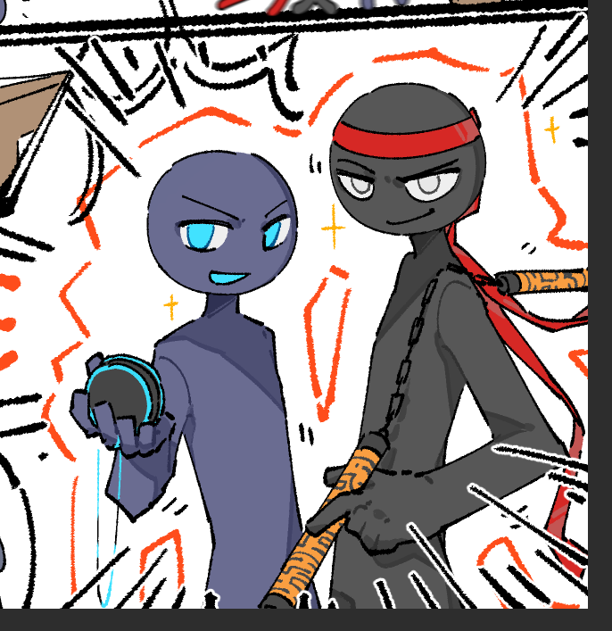 #rhg
空间刷到好合适的梗遂代（是cyy
p2放一下去头套版挽尊XD