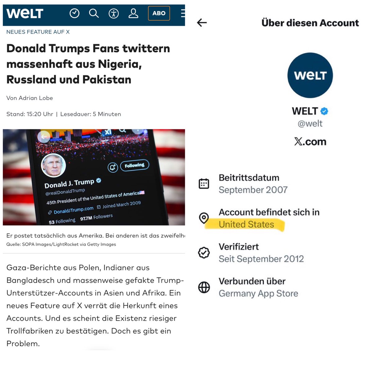 Mir wäre der Artikel ziemlich peinlich. <a href="/welt/">WELT</a>