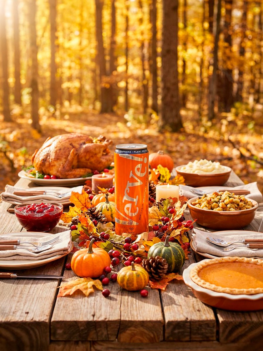 It’s Thanksgiving week here in the US, and we want to know, 𝘄𝗵𝗮𝘁 𝗮𝗿𝗲 𝘆𝗼𝘂 𝘁𝗵𝗮𝗻𝗸𝗳𝘂𝗹 𝗳𝗼𝗿? 🧡

As for us?
That’s easy: 𝗩𝗲𝗿𝘃𝗲. Today, tomorrow, and every day we need healthy energy. ⚡️