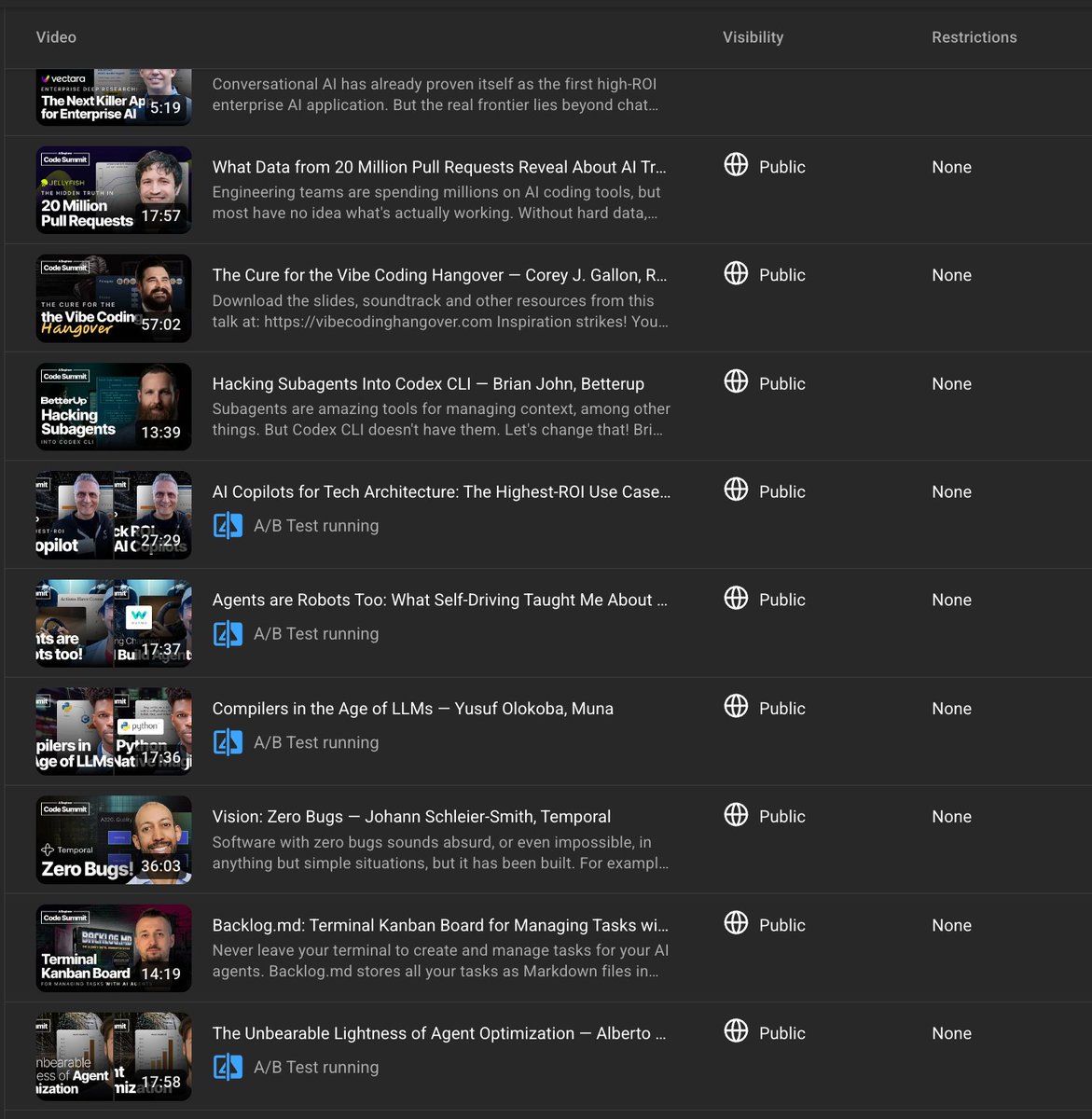 aiDotEngineer's tweet image. Oh you thought we were done!? we&apos;re not done!!

here&apos;s FIFTEEN EXTRA TALKS from the AIE Online Track, all live now: incredible wisdom from @thisismahmoud, @AccBalanced, @steveonjava, @MrAhmadAwais , @samuel_colvin, and so many more!