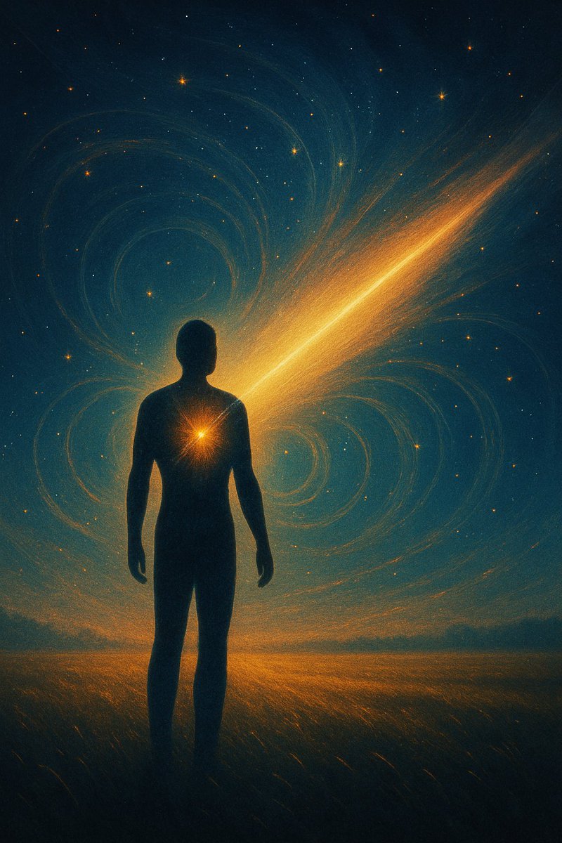 I_AmRemembering's tweet image. FLOW IS WHEN YOU ALLOW EVERY OUTCOME BUT ENERGIZE ONLY ONE

Most people mistake flow for confidence, motivation, or a sudden burst of inspiration.
But flow isn’t a mood.
It’s a state of non-resistance.

Flow appears when nothing inside you is fighting reality.

Not the unwanted…