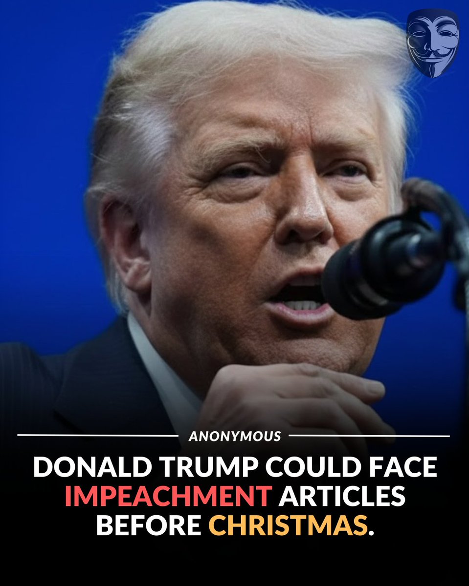 anonymousgroupx's tweet image. Al Green aims to bring impeachment articles forward before lawmakers’ holiday break.🎄

Lawmakers are heading into a tense season as talk of impeachment returns to the spotlight. Green says he will file the measure as a privileged motion... a move that forces the House to…