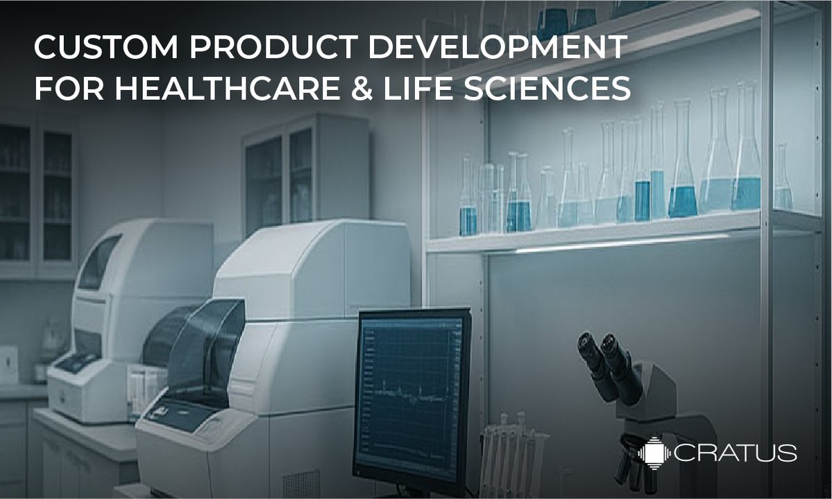 CRATUSTECH's tweet image. Whether you&apos;re building new lab instruments or modernizing clinical hardware, our engineering team is here to help.
Explore our work: cratustech.com/engineering-in…
 #Healthcare #LifeSciences #MedicalDevices #ProductDevelopment #Engineering #CratusTech