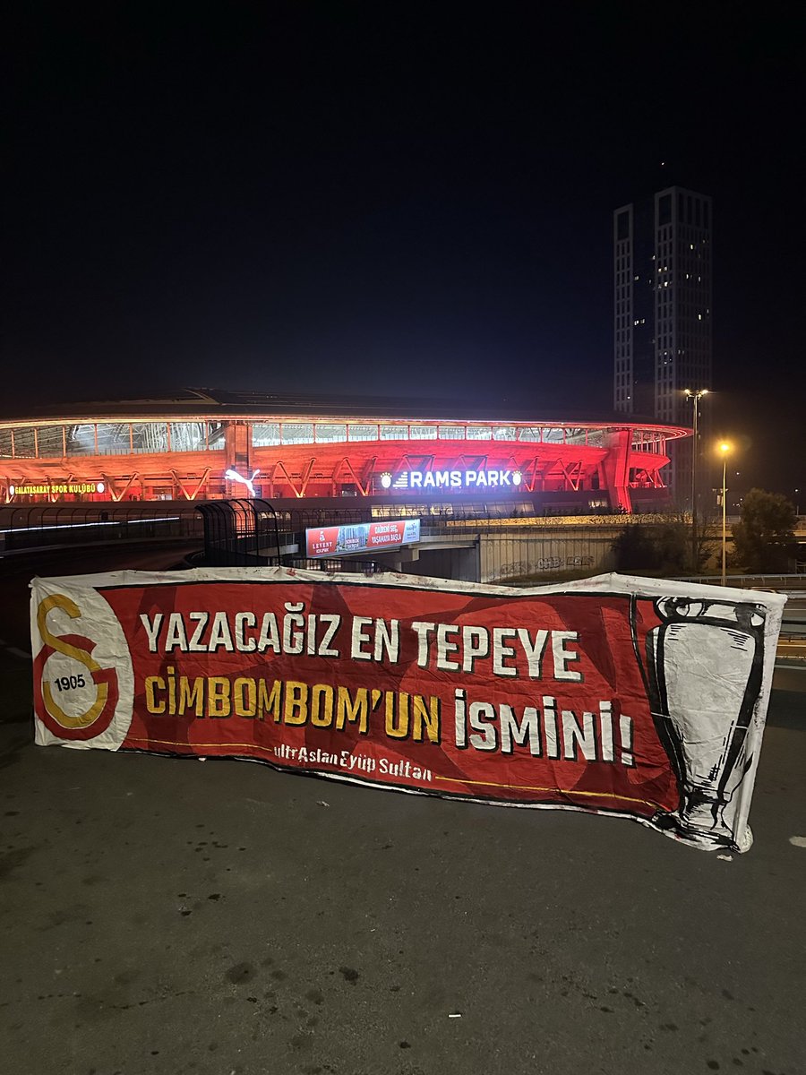YAZACAĞIZ EN TEPEYE CİMBOMBOM'UN İSMİNİ!

#ultrAslanEyüpSultan