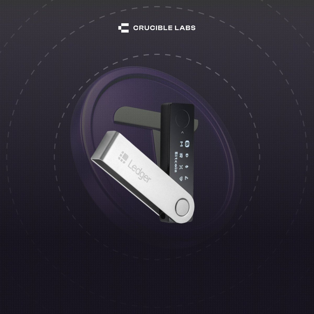CrucibleLabs's tweet image. Keep your TAO secure with the only TAO-Native wallet with ledger support. 
Load it in. Lock it up.