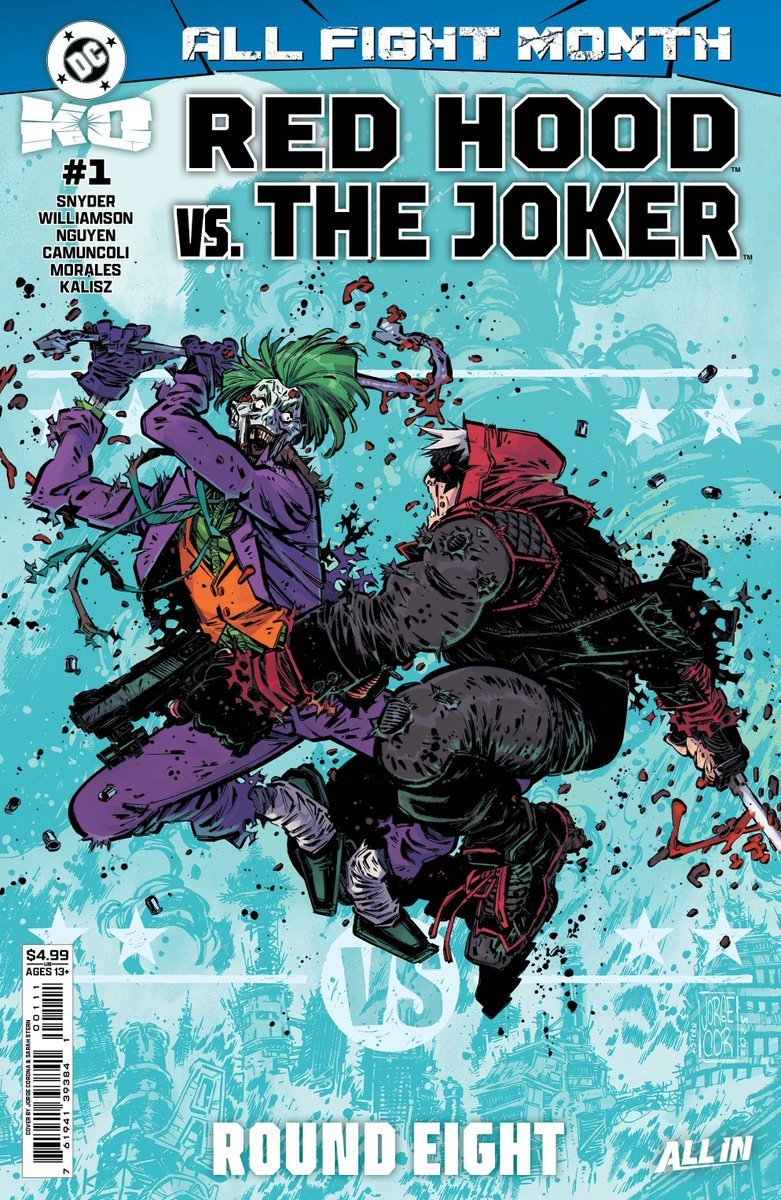 Williamson_Josh's tweet image. It all started with a death in the family. Now it ends in this DC K.O one-shot. All Fight Month concludes w/ RED HOOD VS THE JOKER.

@Ssnyder1835 and I had a blast with this issue. Dustin Nguyen &amp;amp; Giuseppe Camuncoli&apos;s pages must be seen to be believed. Pre-order before FOC today!