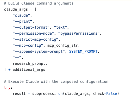 Claude Code preconfigured with isolated Slack MCP and custom system prompt, wrapped as CLI and added to PATH so both me and Cursor can call it as needed
github.com/Strajk/setup/b…