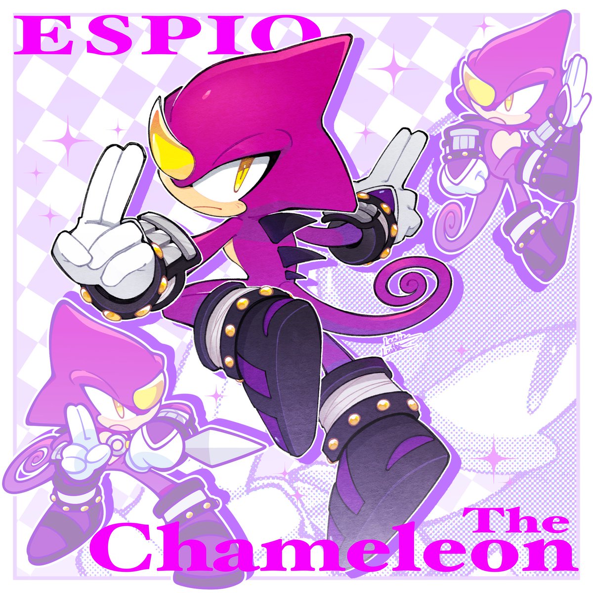 🩷💜Espio💜🩷
Crossworlds reignited my obsession for him