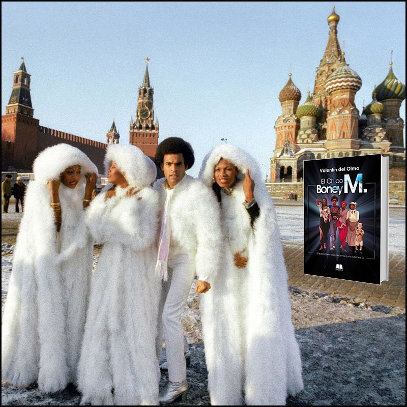 ¿Sabías que Boney M. fue el primer grupo occidental en actuar en la URSS?
En diciembre de 1978 ofrecieron 8 conciertos en 6 días, causando una revolución social.
Descubre esta y muchas más historias en <a href="/ElChicoBoneyM/">El Chico Boney M.</a> , el libro de <a href="/ValenDelOlmo/">Valen Del Olmo</a>
Más info: elchicoboneym.com