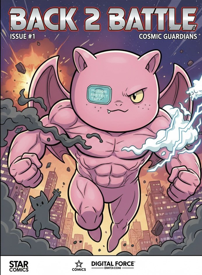 Gm! Happy Monday! Here’s a fresh cover #FxFiendz comic book cover to start your week off right! #Fairy or #Fiend Which side will you choose? FxFiendz-Back 2 Battle😇😈