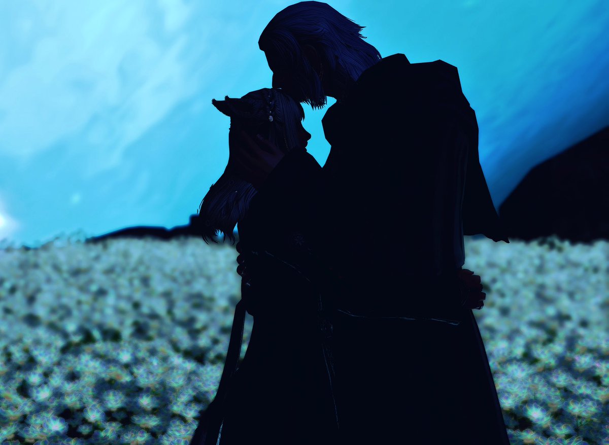 MeelouMiqo's tweet image. My hc of how the goodbye in Ultima Thule with Emet went ;~; 
Done by bestie @Brittany_XI 🫶