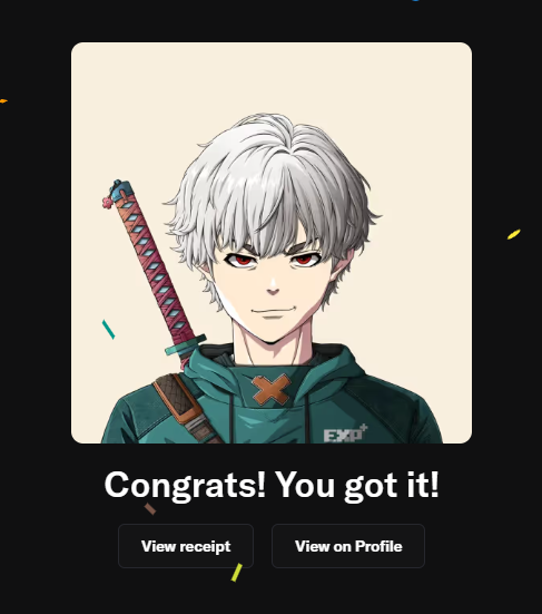 Just bought another <a href="/AwakenHunterNFT/">Awakening Hunters</a>  for $8.60!

I really liked this one.

Hunter 🤝 Hunter