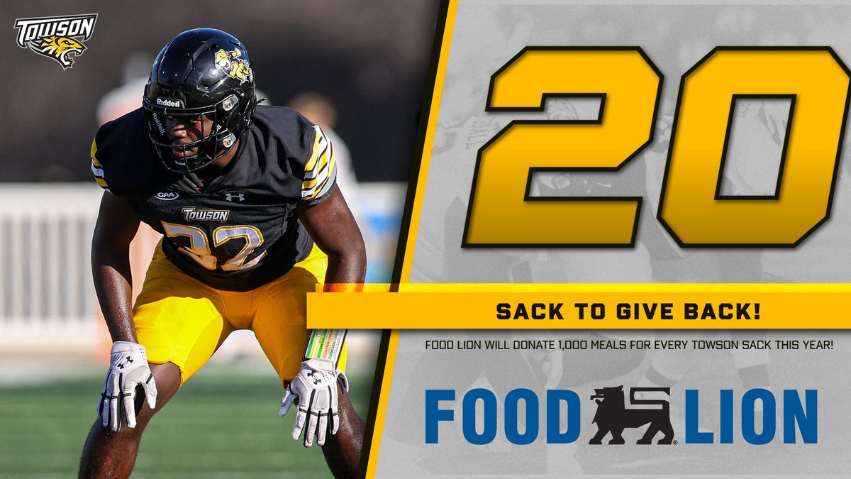 Towson Football tweet media