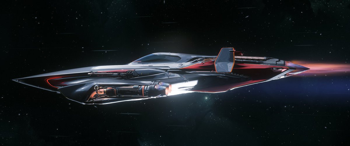 This silhouette... so beautiful!
#StarCitizen