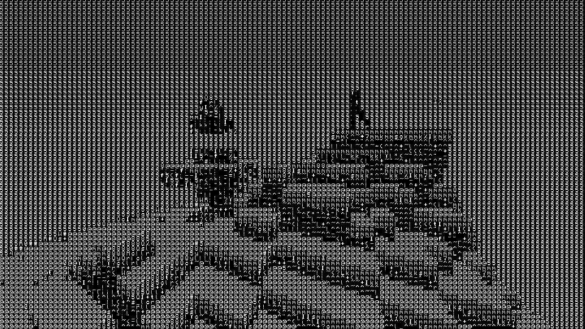 AlphaLeoli's tweet photo. completely vanilla pack that uses shaders to render minecraft in text (click image for better quality)

#Minecraft https://t.co/kBveTbMYvQ