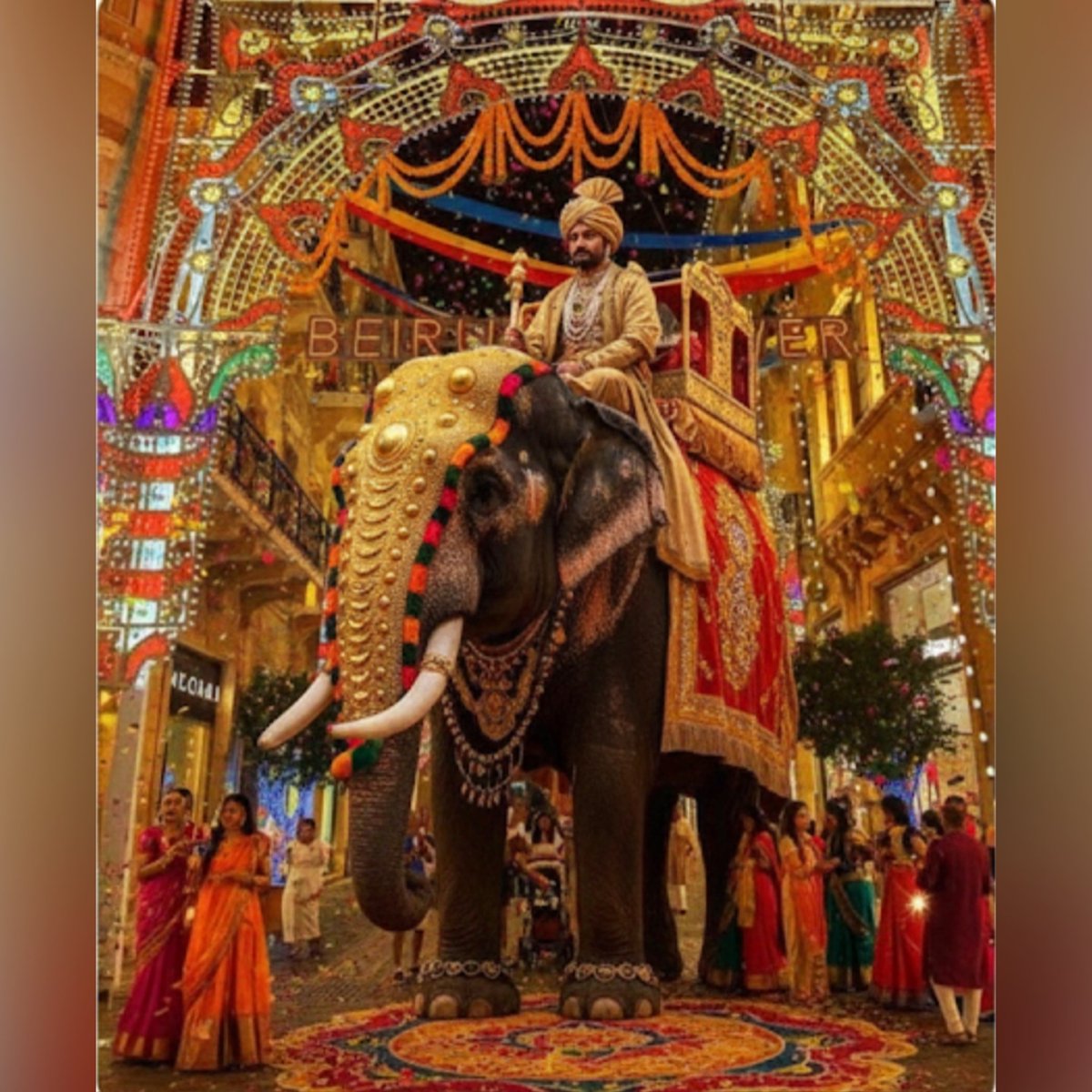 Round 2 
جماعة طلعوا مضيعين بين زينة  مهرجان diwali في الهند