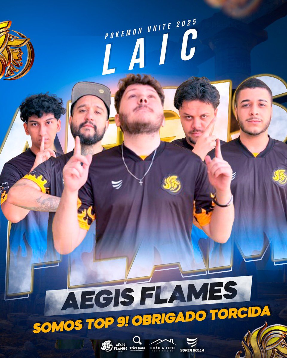 PRIMEIRO RESULTADO DO SPLIT 2026 🙂

Nossa rapaziada da #AFUNITE conquistou o TOP 9 no #LAIC 2026 da <a href="/UniteEsports/">Pokémon UNITE Championship Series</a> e, mesmo que o resultado não seja aquele que gostaríamos, ESTAMOS ORGULHOSOS da valentia, profissionalismo durante a preparação e do comprometimento do nosso time em
