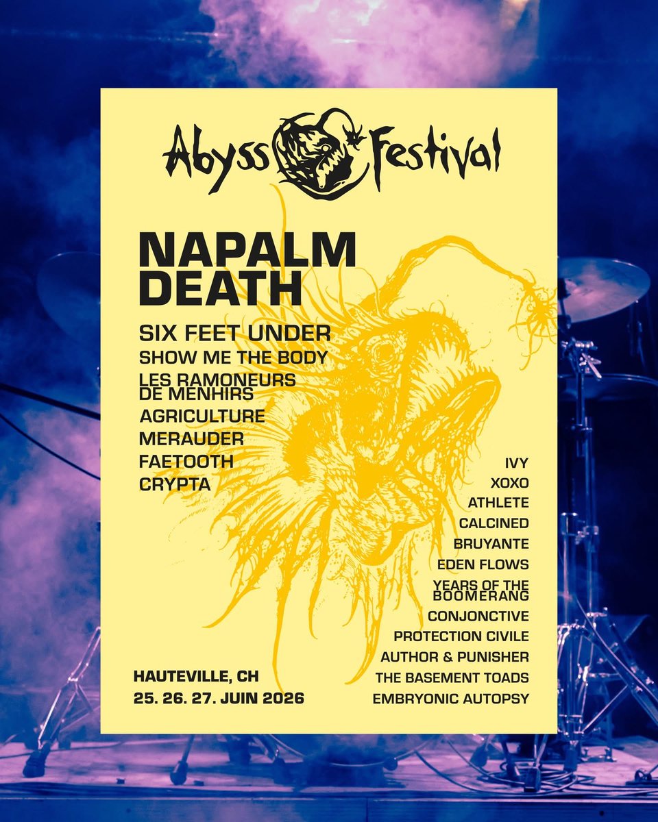June 27 Abyss Festival Switzerland!
<a href="/massacrerec/">Massacre Records</a>