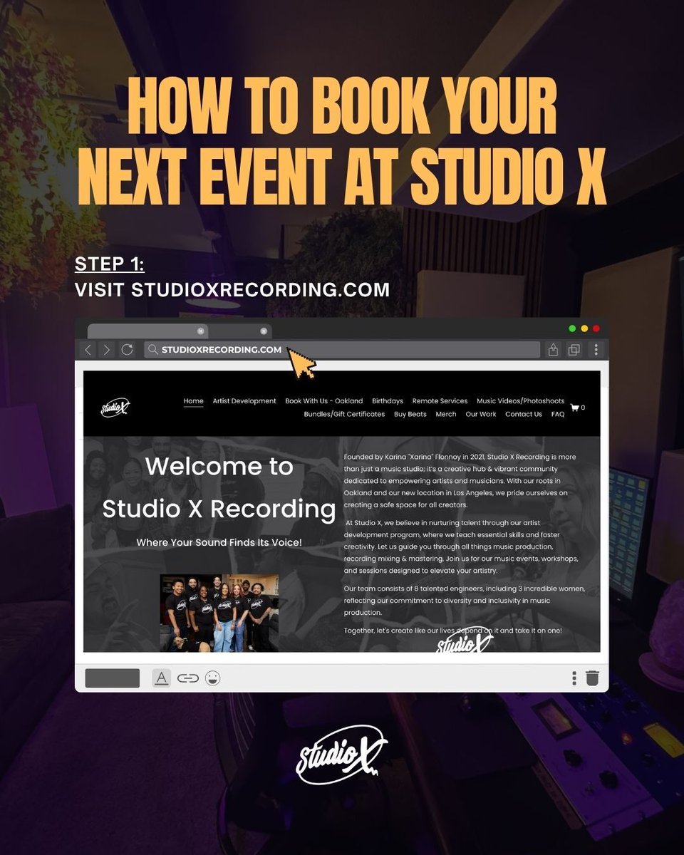 studiox510's tweet image. Ever want to host your own special event at the stu? 

Whether it&apos;s a listening party, jam session, release party, shoot- even a birthday party- Submit &amp;amp; inquiry and let&apos;s make somethin happen! 

Let&apos;s bring your vision to life! 💪 💫 

studioxrecording.com/event-space
