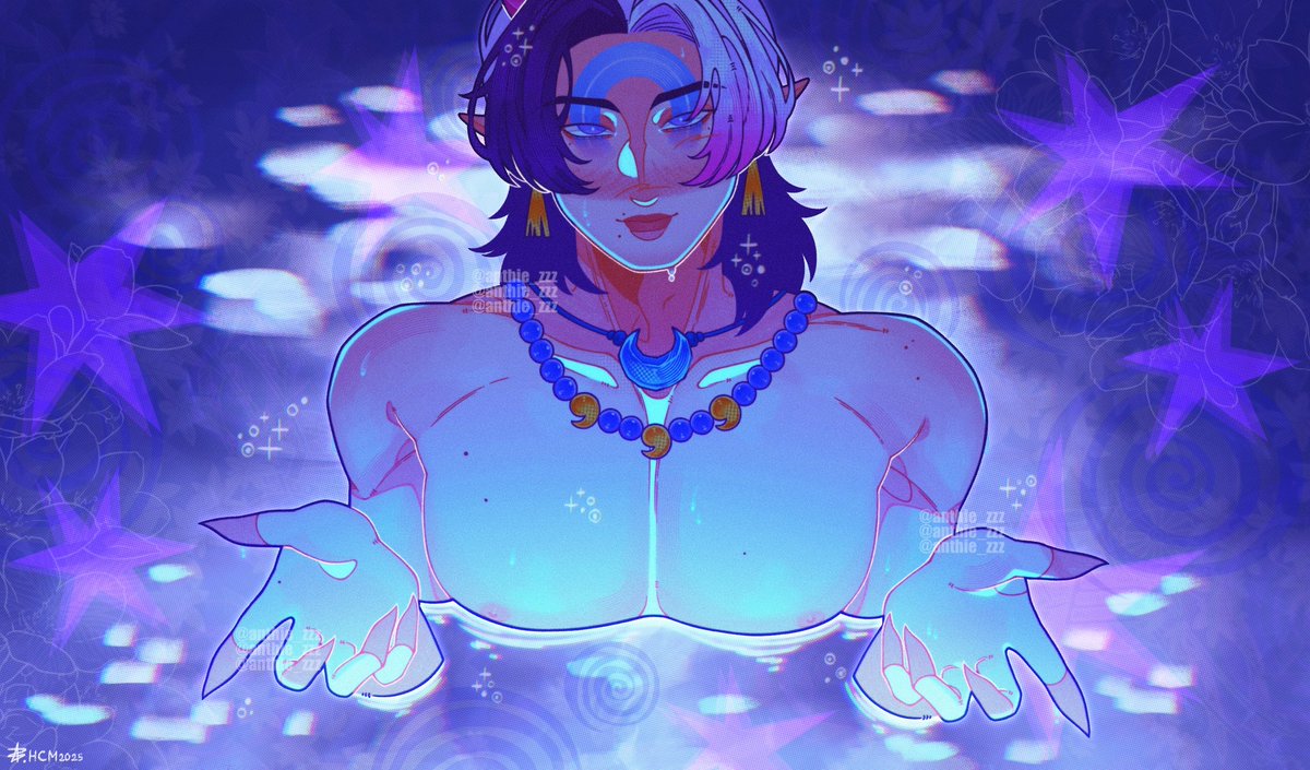 Aphelios in the jacuzzi 
#LeagueOfLegendsFanArt #LoL